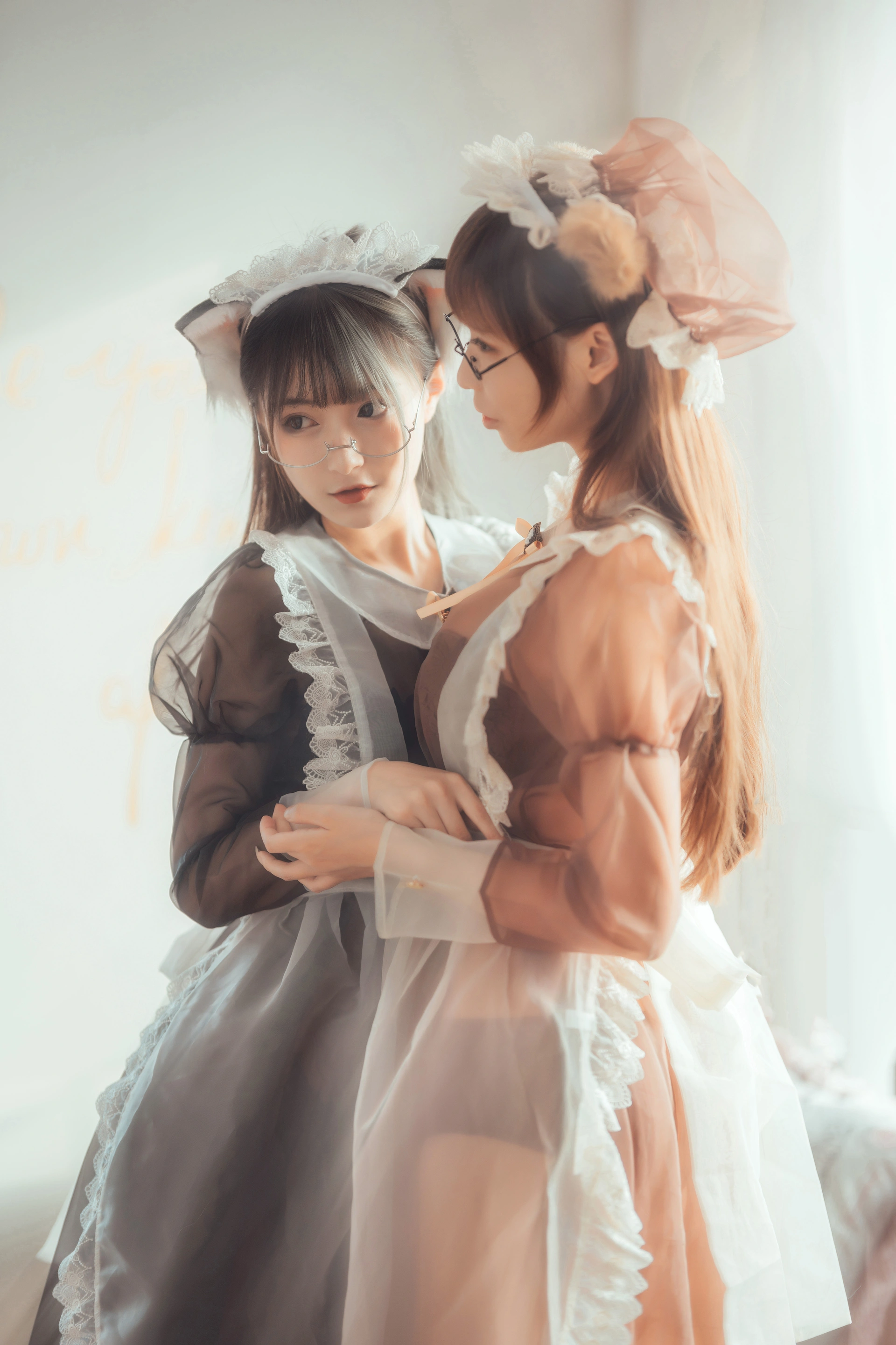 爱老师_PhD - NO.26 x奶文x铁板烧鬼舞 透明女仆 2