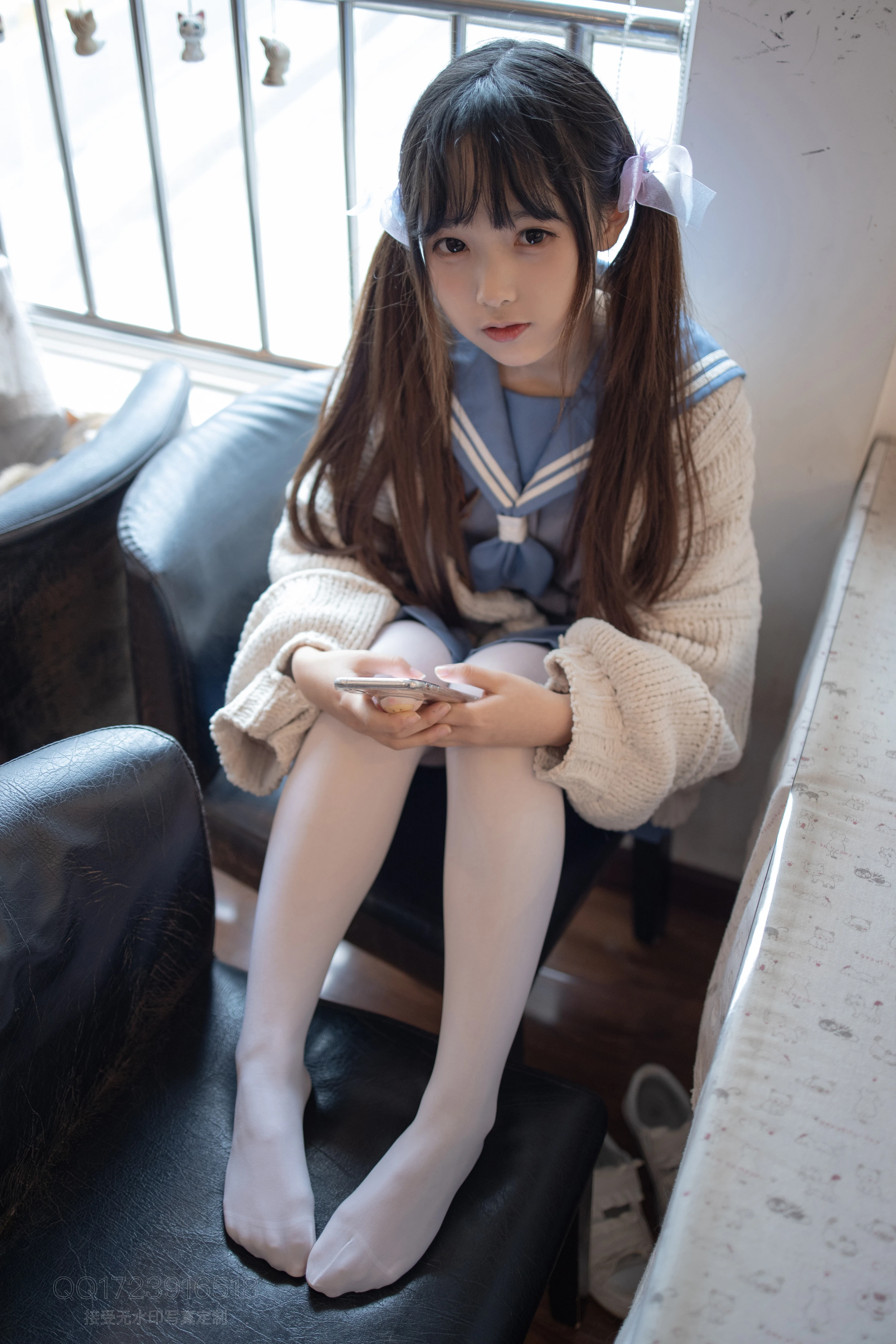 森萝财团 [X-061] 80D薄白丝 [65P 1V] 1